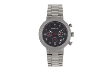 Image of Morphic M78 Series Chronograph Bracelet Watch, Silver/Black, One Size, MPH7802