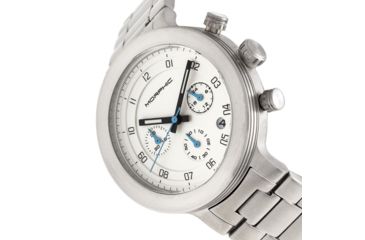 Image of Morphic M78 Series Chronograph Bracelet Watch, Silver/White, One Size, MPH7801