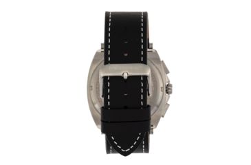 Image of Morphic M79 Series Chronograph Leather-Band Watch, Silver/Black, One Size, MPH7905