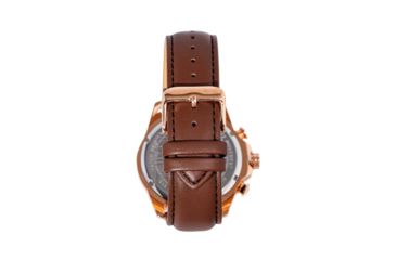 Image of Morphic M88 Series Chronograph Leather-Band Watch w/Date, Brown/Rose Gold, One Size, MPH8803