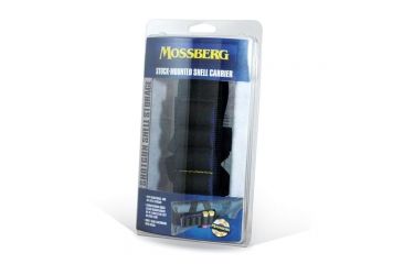 Image of Mossberg Rear Stock Shell Carrier, 5 Round, Black, MSBRG007-BLK