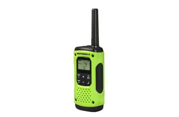Image of Motorola Rechargeable 2 Way Radio w/ Accessories, Pack of 2, Lime, T605 H20