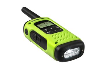 Image of Motorola Rechargeable 2 Way Radio w/ Accessories, Pack of 2, Lime, T605 H20