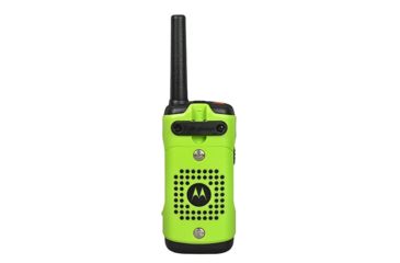 Image of Motorola Rechargeable 2 Way Radio w/ Accessories, Pack of 2, Lime, T605 H20