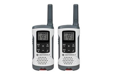 Image of Motorola T260 Rechargeable 2 Way Radio, Pack of 2, White, T260