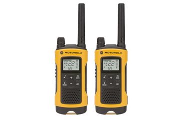 Image of Motorola T402 Rechargeable 2 Way Radio, Pack of 2, Yellow, T402