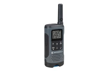 Image of Motorola Talkabout 200 Rechargeable 2 Way Radio, Pack of 2, Gray/Brown, T200