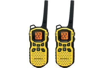 Image of Motorola Talkabout 35 Mile Waterproof Two Way Radio Yellow Ms350r