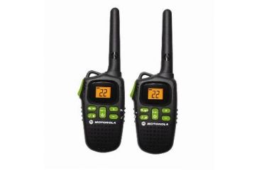 Image of Motorola Talkabout 20 Mile Range, NiMH rechargeable or AAA, Black MD200R