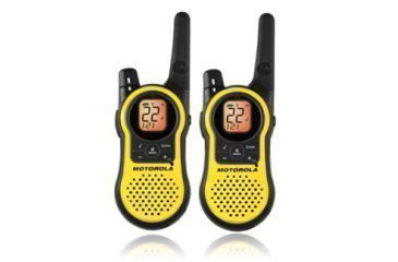 Image of Motorola Talkabout 23-Mile Walkie Talkie, Yellow, MH230R