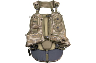 Image of Moultrie Feeders Run N Gun 300 Turkey Vest, Mossy Oak Bottomland, KHT0223