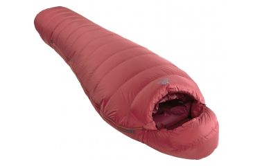 Image of Mountain Equipment ME-003524-ME-01040-LZ: Glacier 450 Sleeping Bag, Left Zip - Mens, Imperial Red, Long