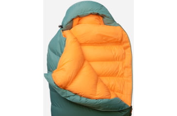 Image of Mountain Equipment Glacier 450 Sleeping Bag, Left Zip - Womens, Sage, Regular, ME-007345 Sage-LZ-Reg