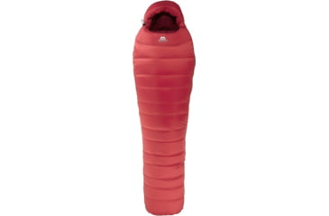 Image of Mountain Equipment Glacier 700 Sleeping Bag, Imperial Red, Regular, Right Zip, ME-003519-ME-01040-RZ