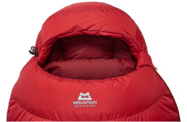 Image of Mountain Equipment Glacier 700 Sleeping Bag, Imperial Red, Regular, Right Zip, ME-003519-ME-01040-RZ