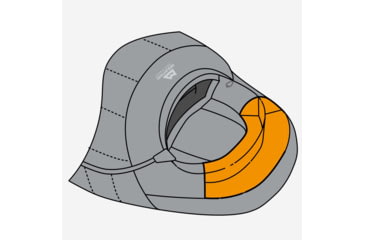 Image of Mountain Equipment Glacier 700 Sleeping Bag, Imperial Red, Regular, Right Zip, ME-003519-ME-01040-RZ