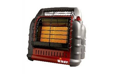 Image of Mr. Heater MH18B Big Buddy Portable Heater, Green/Red, MH18B