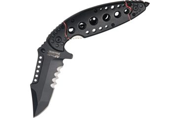 Image of MTech Ballistic Linerlock A/O Folding Knife,3.5in,Tanto Blade,Black Alum Handle MTA806TB