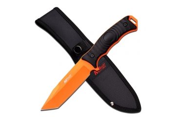 Image of Mtech Fixed Blade, 10in, Stainless Steel Blade, Black Nylon Fiber Handle MT-20-70TO