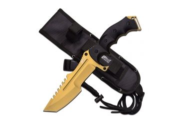 Image of Mtech Fixed Blade, 11in, Stainless Steel Blade, Black G10 Handle MX-8054GD