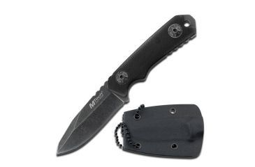 Image of Mtech Fixed Blade, 4.75in, Stainless Steel Blade, Black G10 Handle MT-20-30BK