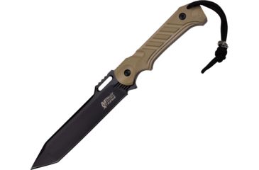 Image of Mtech Fixed Blade Desert Tan Fixed Blade Knife, 5.75in, 440C Steel, Desert Tan, G10 Handle MTX8121TNT