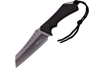 Image of Mtech Fixed Blade Knife, 5in, Tanto, Black Stonewash, Black, G10 Handle MT2050SW
