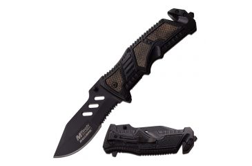 Image of Mtech Folding Blade, 3.6in, Stainless Steel Blade, Handle MT-A941BK