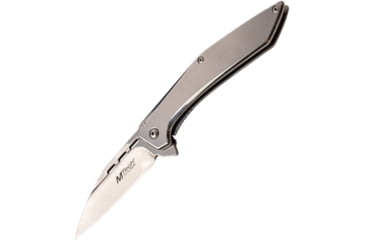 Image of Mtech Framelock Mirror Folding Knife, 3.25in Mirror 3Cr13 SS Blade, Mirror SS Handle, Pocket Clip, MT-1052MR