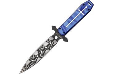 Image of Mtech Gothic Knifeskull Dagger, 9 3/8in. MT2023BL