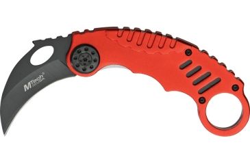 Image of Mtech Karambit Knife, 4.5in. Closed MT560RD