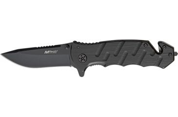 Image of Mtech Skeleton Linerlock Knife, 4 5/8in. Closed MT424BK
