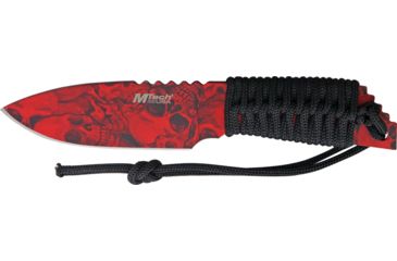 Image of Mtech Skull Fixed Blade, 8.25in. MT610RD