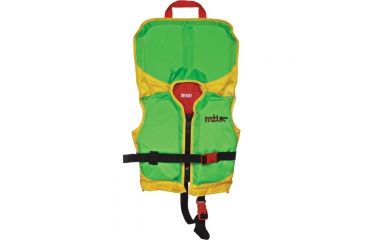 Image of MTI Underdog Infant Pfd 0-30lbs Lime/yell MTI-201I LIME/YELLOW