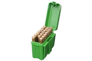 Image of MTM 20 Round Large Green Rifle Belt Ammo Box RL2010
