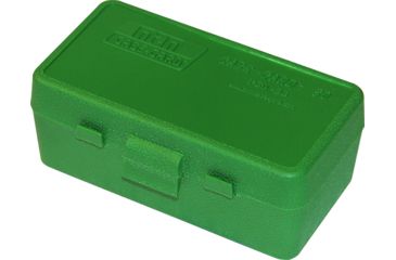 Image of MTM 50 Round 38-357 Green Pistol Ammo Box P503810