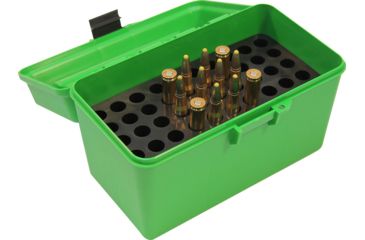 Image of MTM 50 Round Large Rifle Ammo Box H50RL10