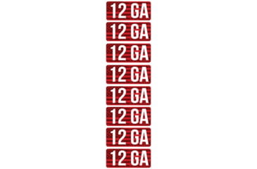 Image of Mtm Ammo Caliber Labels 12ga 8-pack
