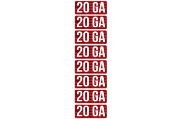 Image of Mtm Ammo Caliber Labels 20ga 8-pack