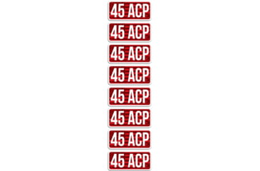 Image of Mtm Ammo Caliber Labels .45acp 8-pack