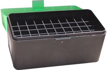 Image of MTM Case-Gard 50 Rifle Ammo Boxes .220 Swift To .458 Winchester Mechanical Hinge Clear Green/Black
