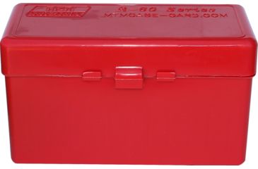 Image of MTM Case-Gard 60 .220 Swift To .458 Winchester Red