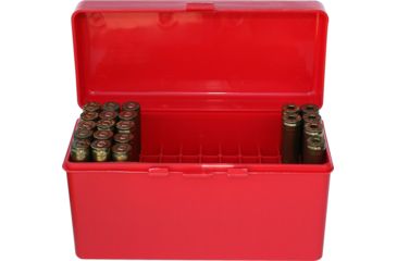 Image of MTM Case-Gard 60 .220 Swift To .458 Winchester Red