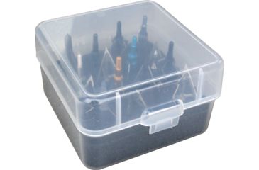 Image of MTM Clear Broadhead Box Holds 16
