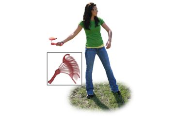 Image of MTM E-Z Throw 3 Clay Target Thrower With Pivital Arm Swing Red