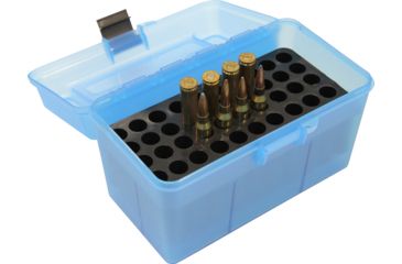 Image of MTM H50 Ammunition Box .264 to .458 Winchester Magnum Blue