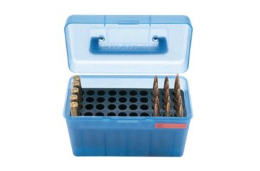 Image of USED MTM H50 Ammunition Box .333/.404 Jeffery to .465 Blue, EDEMO1