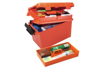 Image of MTM Sportsmens Plus Utility Dry Box, 15x9x10in, Orange