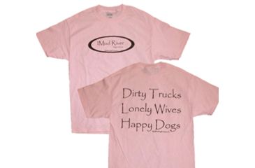 Image of Mud River Short Sleeve T-shirts- Small Pink MRTS-SP