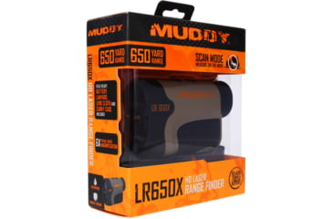 Image of Muddy 650 Yard Laser Range Finder, Black/Grey, MUD-LR650X